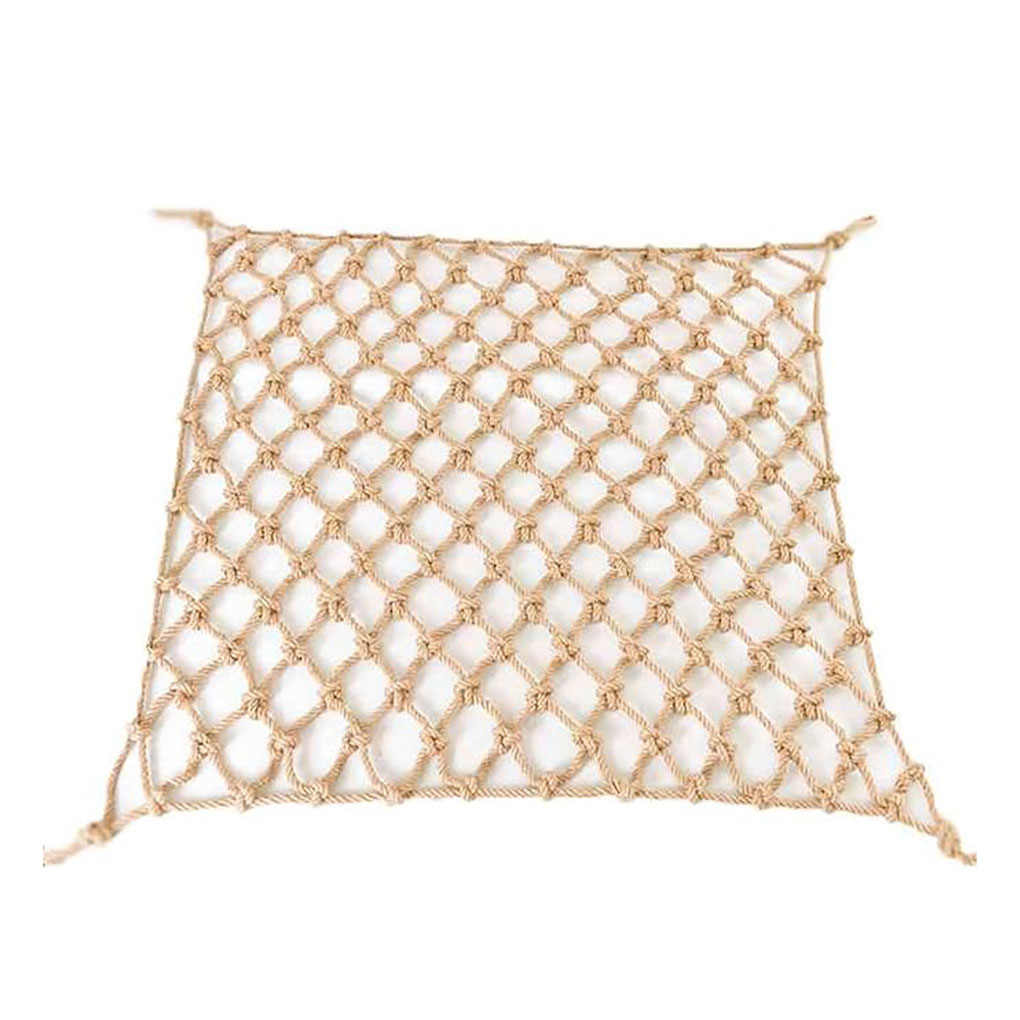 Kids Outdoor Net - Red de malla de cuerda duradera,