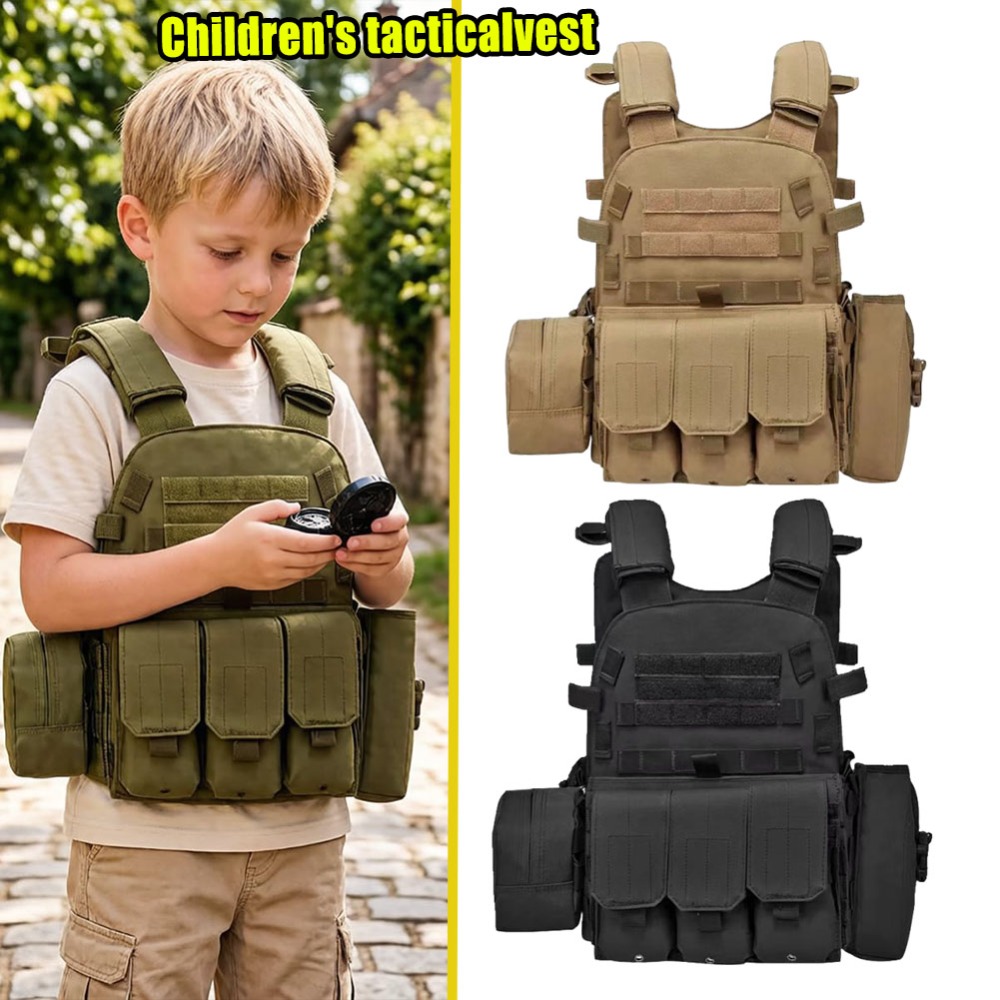Kids Outdoor Gear - Chaleco de Airsoft y Paintball para