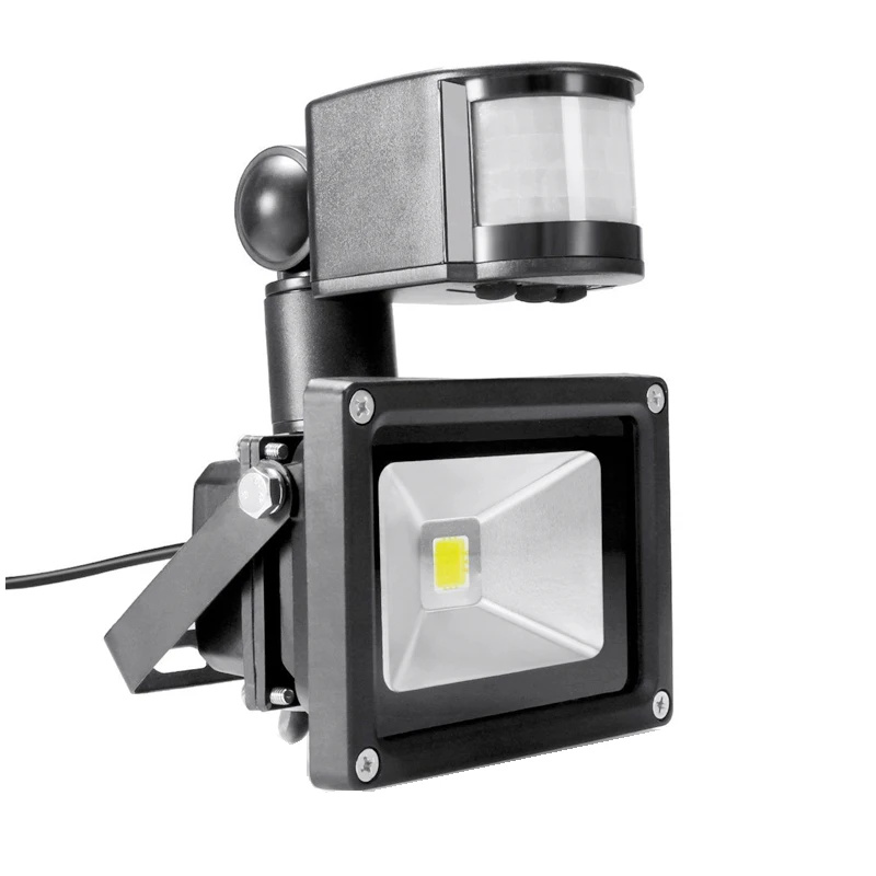 Balance Beam Outdoor - Reflector LED PIR de 10W, sistema