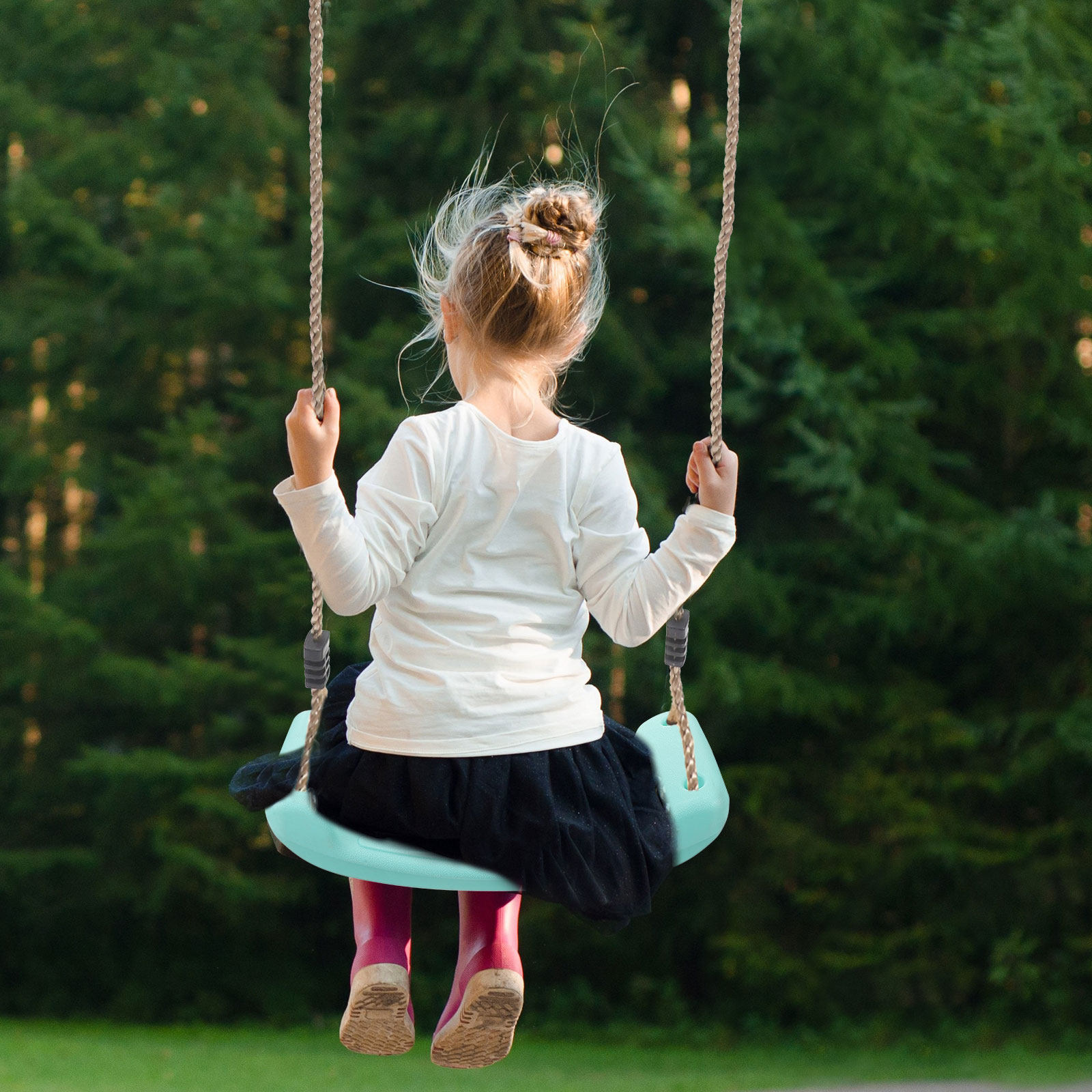 Kids Outdoor Swing Chair - Silla Colgante para Niños, Asiento de