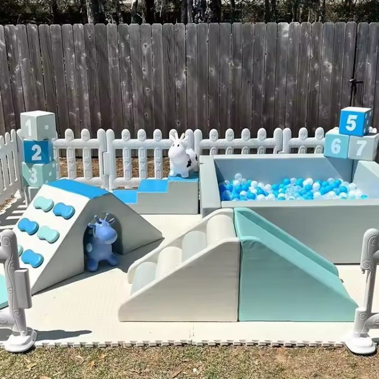 Kids Outdoor Tunnel - Parque de juegos suave para interior/exterior,
