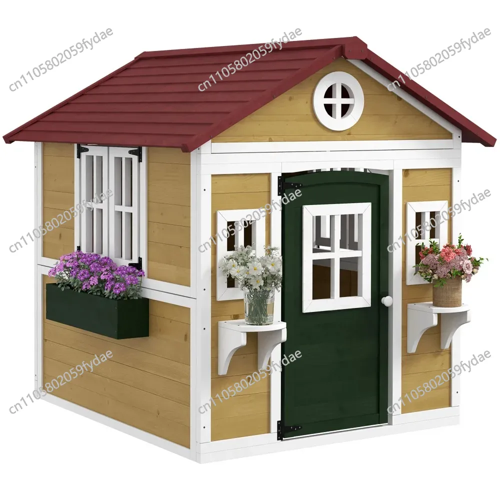 Kids Outdoor Playhouse - Casita de Juegos para Niños al