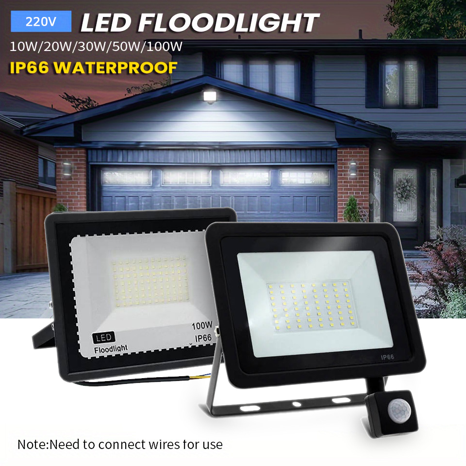 Balance Beam Outdoor - Reflector LED con Sensor de Movimiento