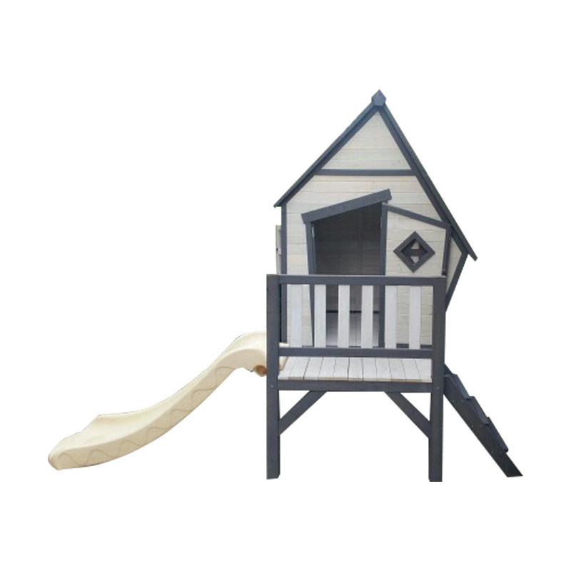 Kids Outdoor Playhouse - Casa de juegos grande, jardín de