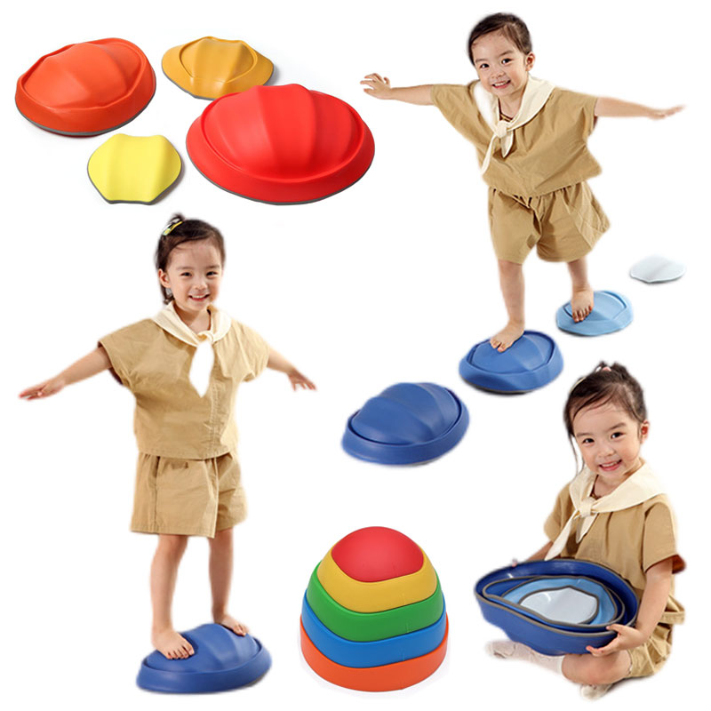 Kids Outdoor Obstacle Course - Piedras de equilibrio para niños, bordes