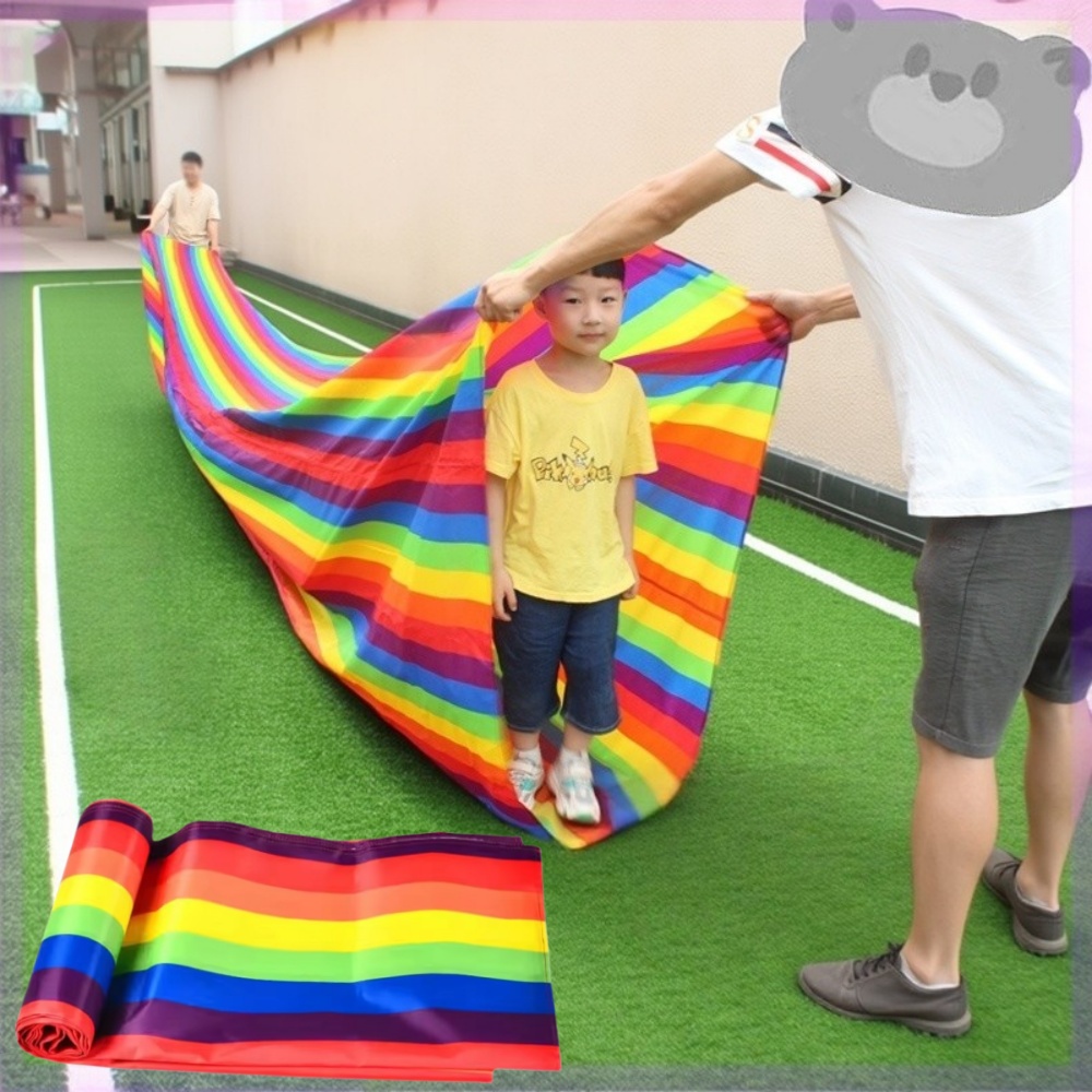 Kids Outdoor Tunnel - Túnel de Juego Infantil de Arcoíris