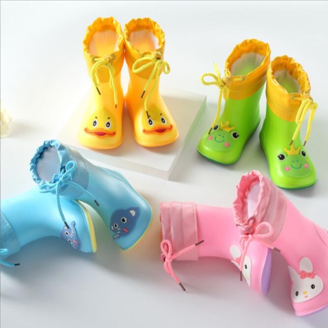 Kids Outdoor Net - Botas de lluvia para niños, Botas