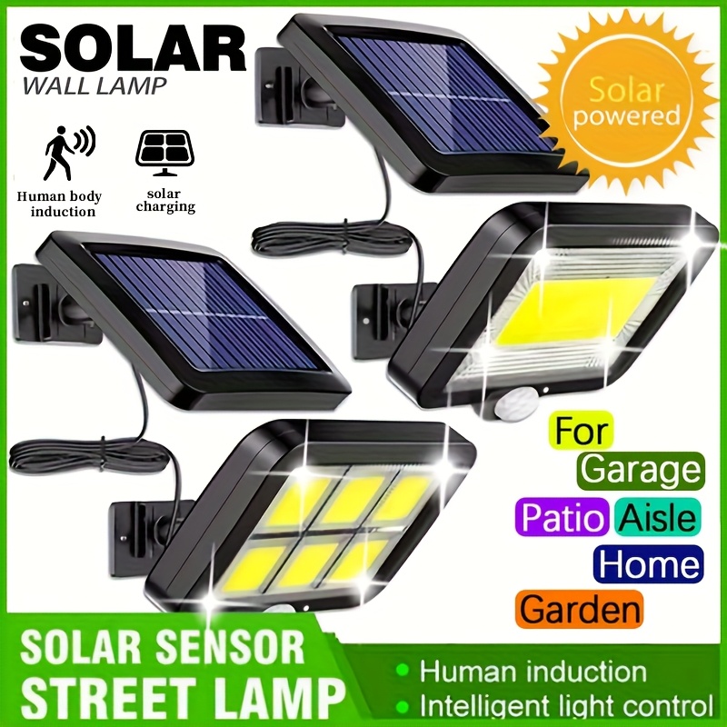 Balance Beam Outdoor - Lámpara de pared dividida Solar LED,