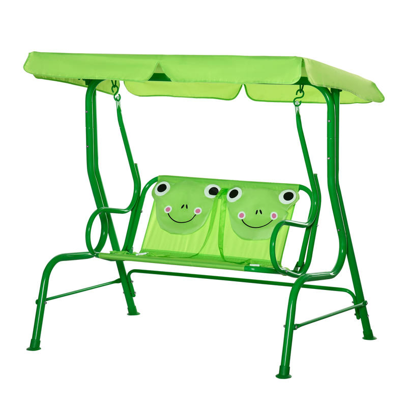 Kids Outdoor Swing Chair - Columpio de Patio para Niños Outsunny,