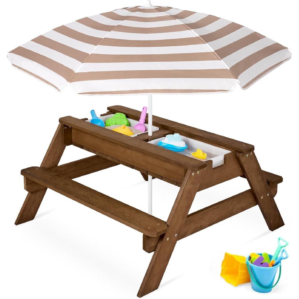 Kids Outdoor Picnic Table - Mesa de Picnic para Niños con