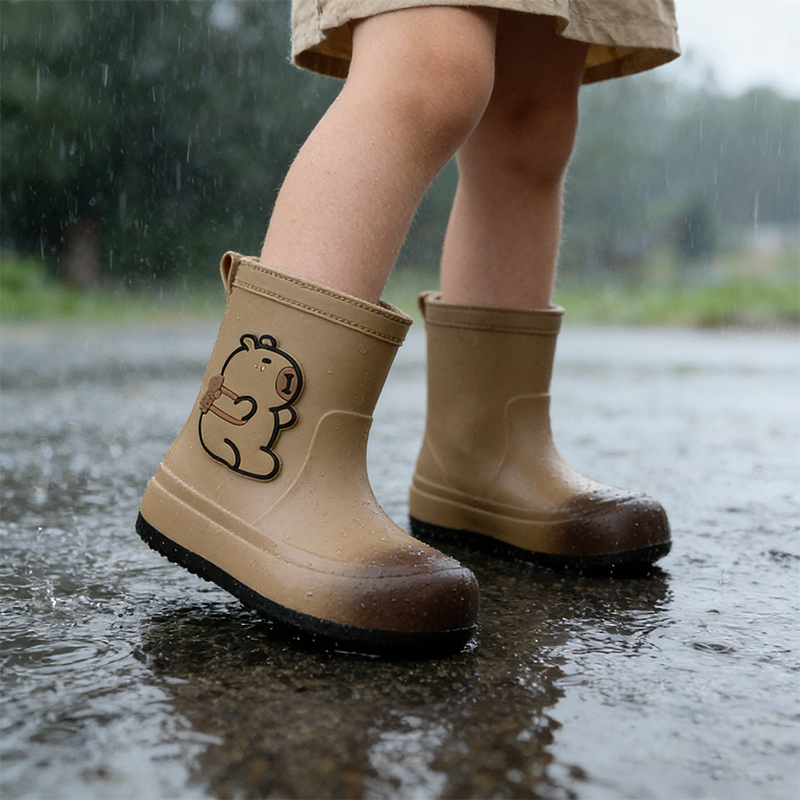 Kids Outdoor Net - Botas de lluvia para niños, zapatos