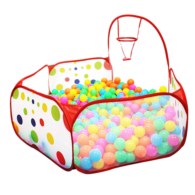 PISCINA DE BOLAS plegable con  - Kids Outdoor Playhouse reseña y precio