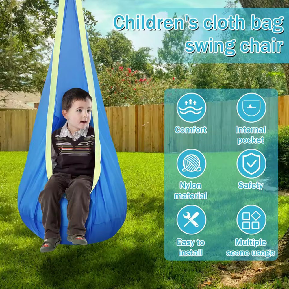 Columpio Tipo Nido para Niños, - Kids Outdoor Swing Chair reseña y precio