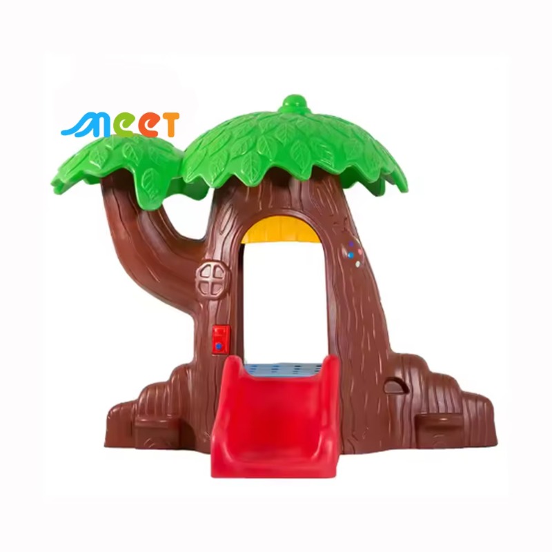 Casa patio trasero área de jue - Kids Outdoor Playhouse reseña y precio