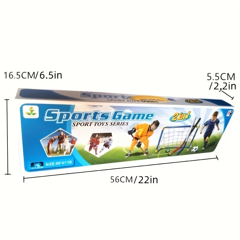 Juego de Hockey y Fútbol 2 en  - Kids Outdoor Hockey Sticks reseña y precio