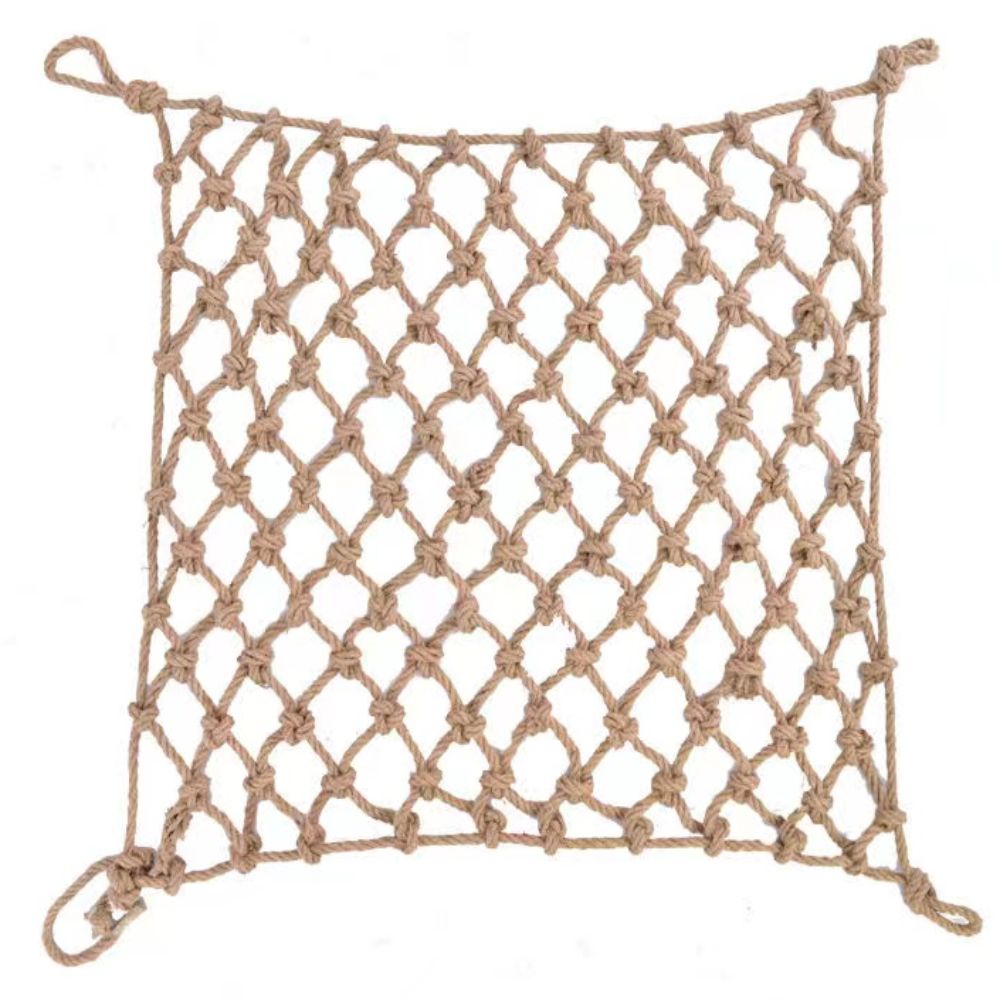 Red de cuerda de cáñamo para j - Kids Outdoor Net reseña y precio