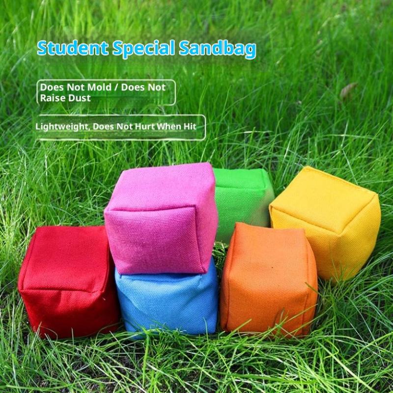 Mini bolsas de tela coloridas, - Kids Outdoor Bean Bag reseña y precio