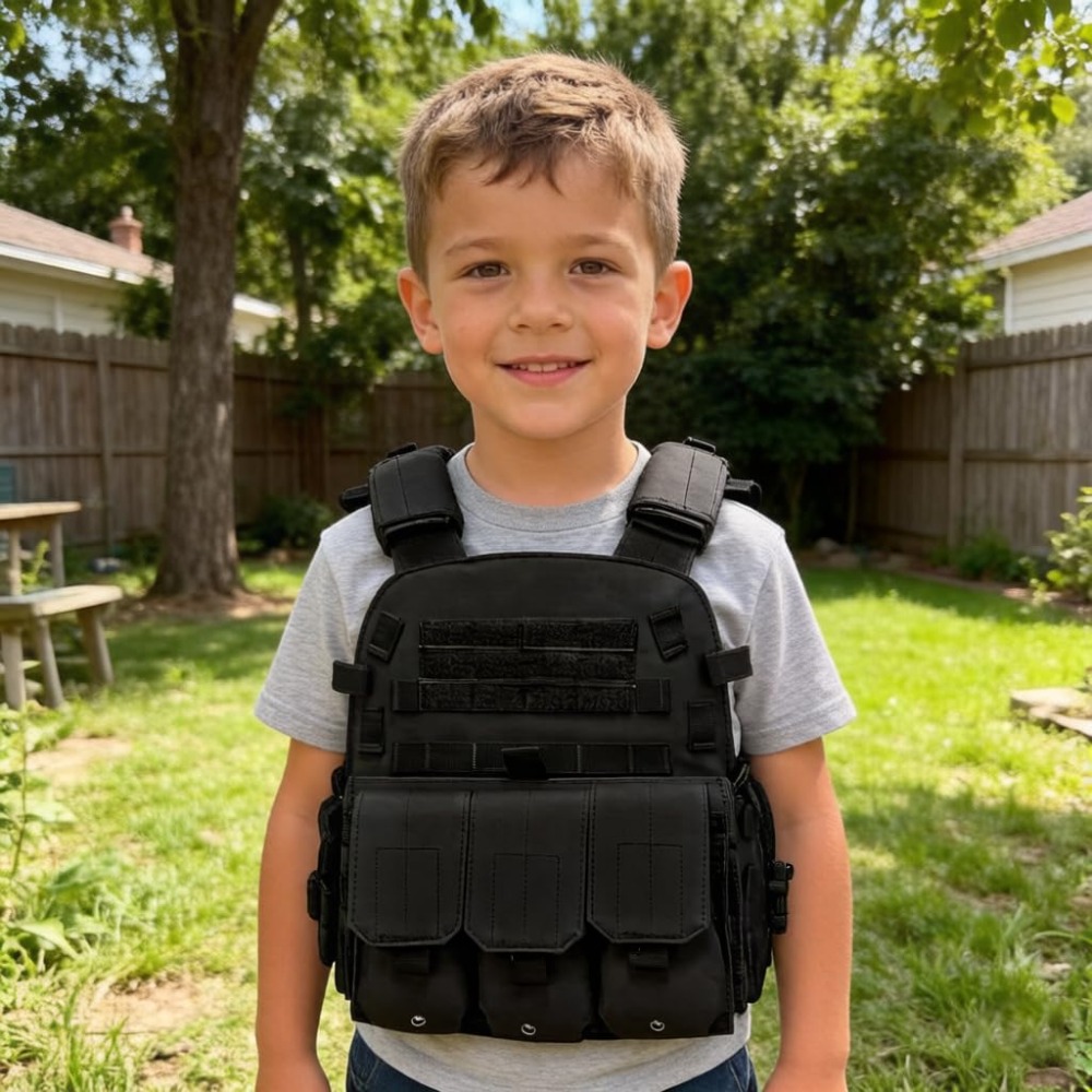 Chaleco de Airsoft y Paintball - Kids Outdoor Gear reseña y precio