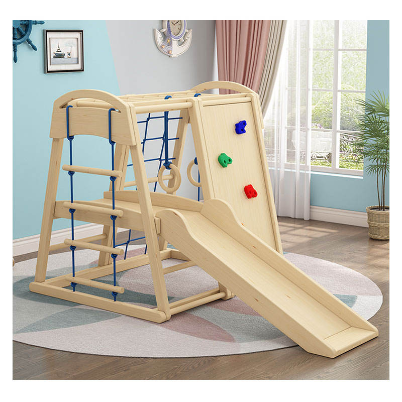 Gimnasio de Escalada Montessor - Kids Outdoor Wooden Climbing Frame reseña y precio