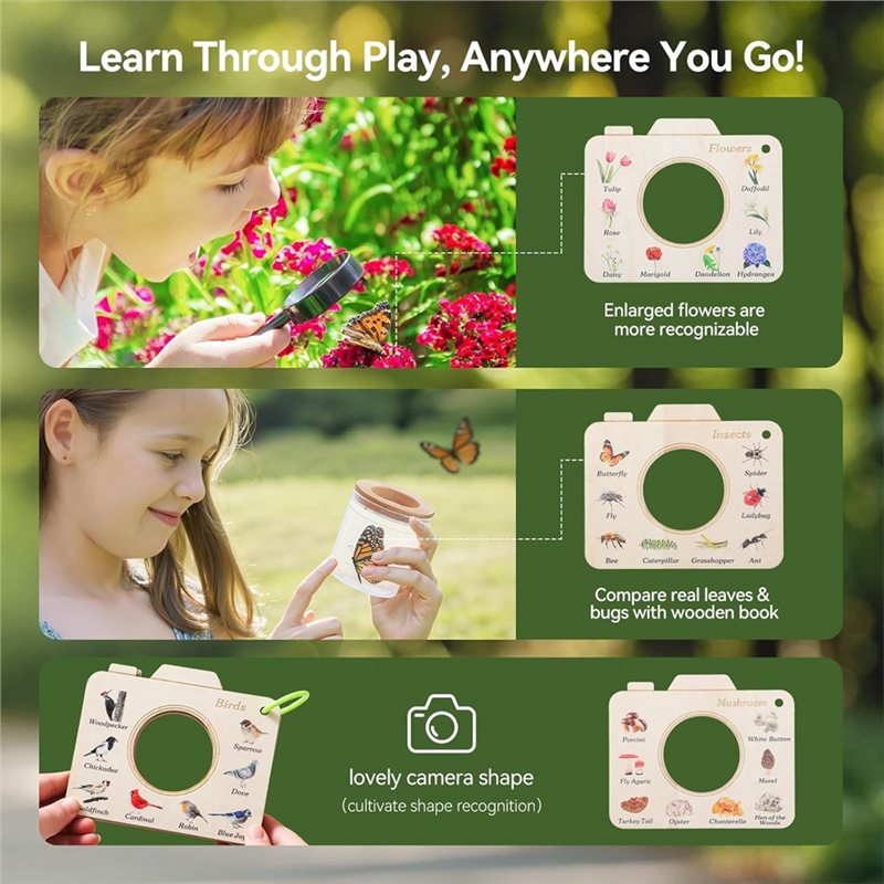 Kit atrapa insectos X18A para  - Kids Outdoor Net reseña y precio