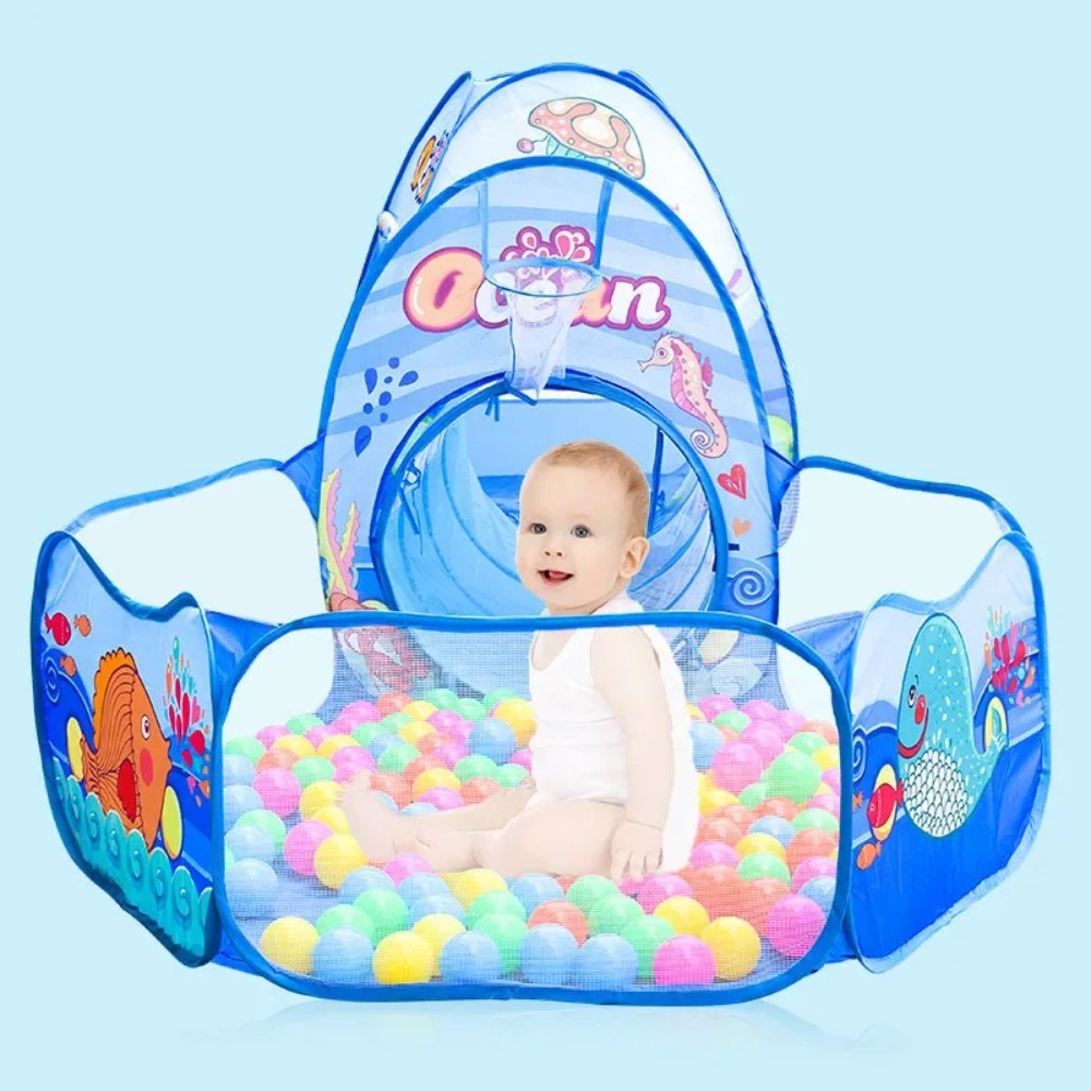 Piscina de Pelotas para Niños, - Kids Outdoor Tunnel reseña y precio