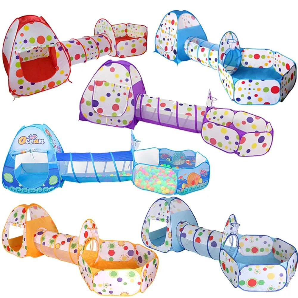 Piscina de Pelotas para Niños, - Kids Outdoor Tunnel reseña y precio