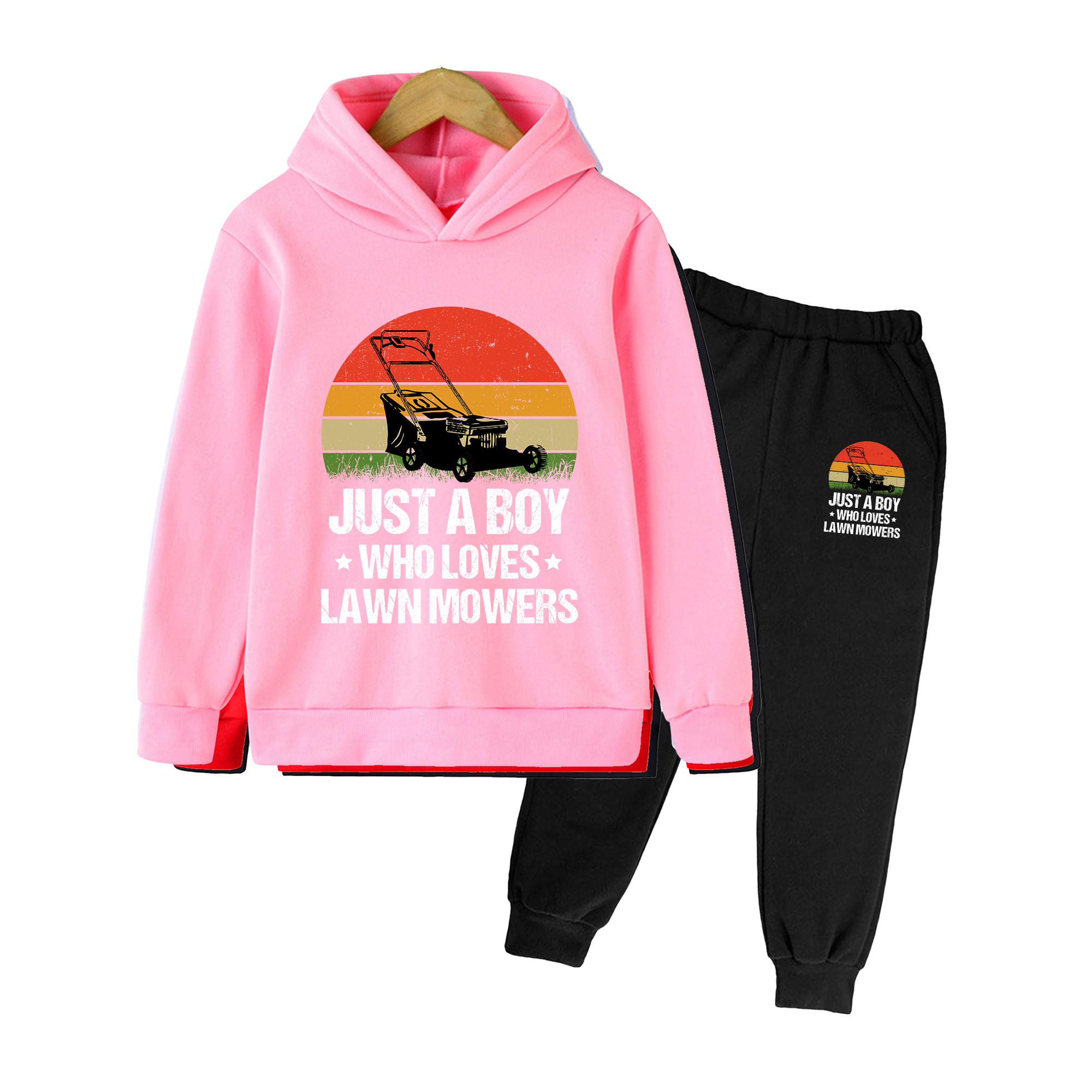 Conjunto de Sudadera con Capuc - Kids Outdoor Lawn Mower reseña y precio