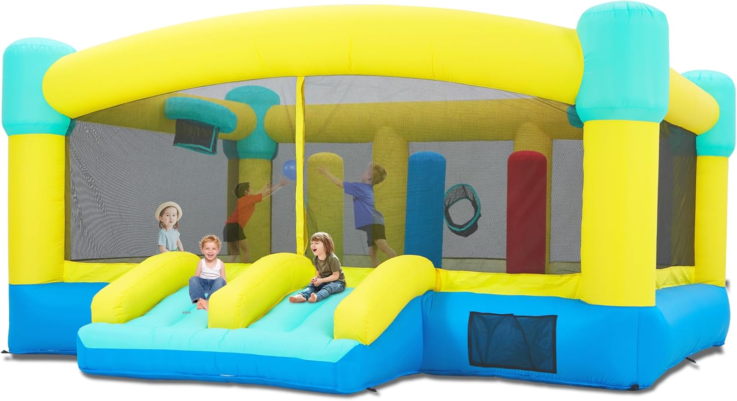 Gran Castillo Inflable, 15 x 1 - Kids Outdoor Slide reseña y precio
