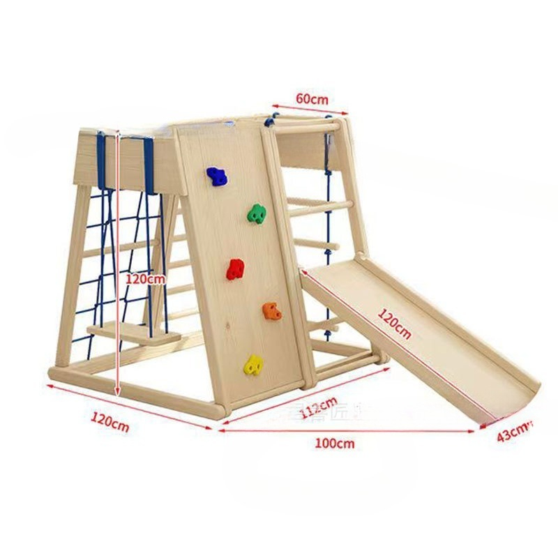 Estructura de Madera para Esca - Kids Outdoor Wooden Climbing Frame reseña y precio