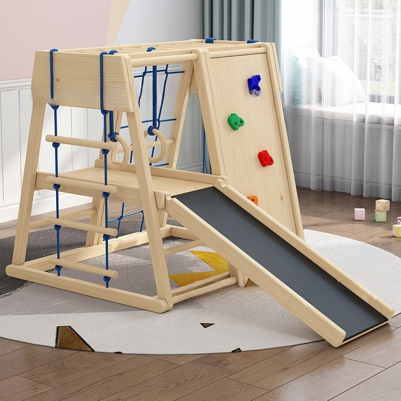 Estructura de Madera para Esca - Kids Outdoor Wooden Climbing Frame reseña y precio
