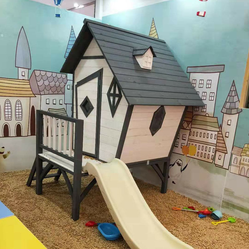 Casa de juegos grande, jardín  - Kids Outdoor Playhouse reseña y precio