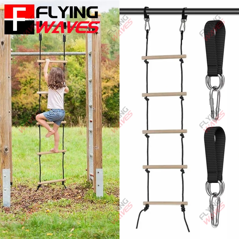 Escalera de cuerda de escalada - Kids Outdoor Gear reseña y precio