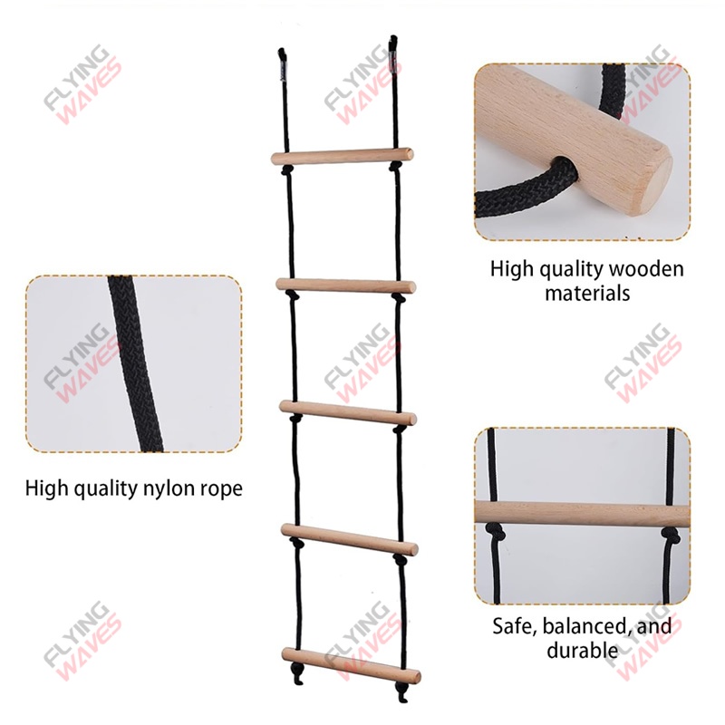 Escalera de cuerda de escalada - Kids Outdoor Gear reseña y precio