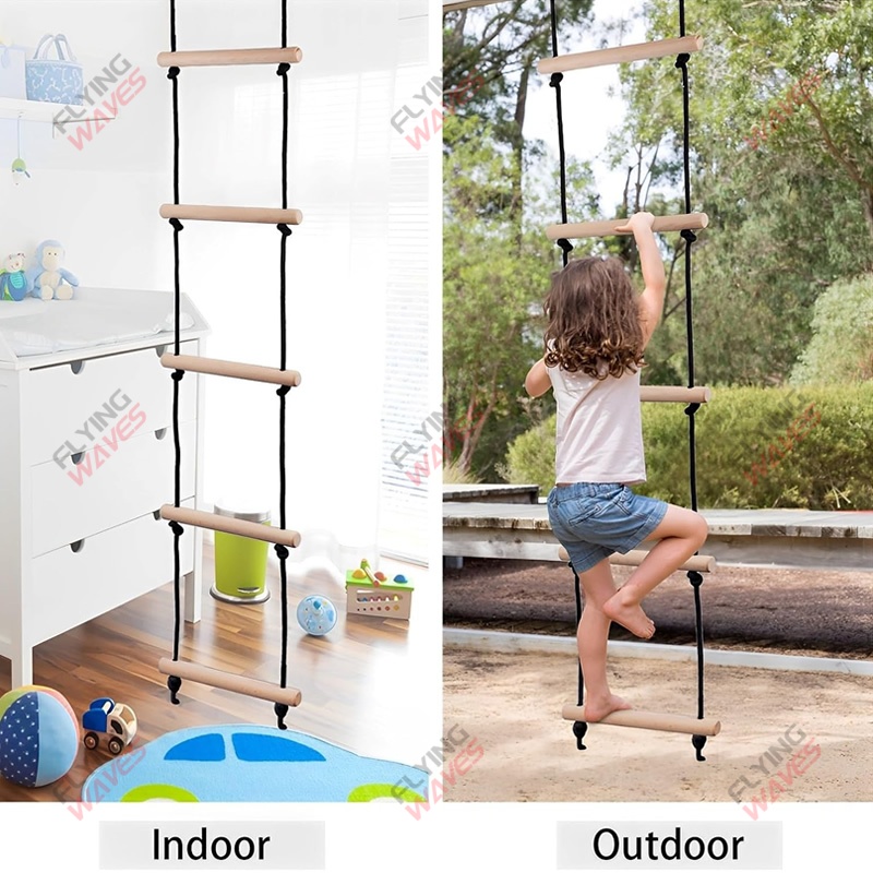Escalera de cuerda de escalada - Kids Outdoor Gear reseña y precio