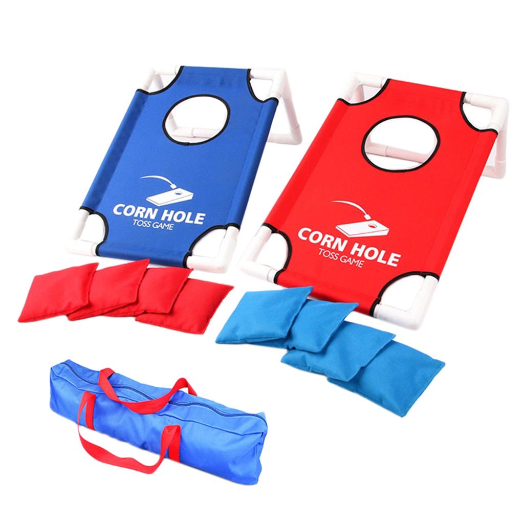 Juego de Cornhole Plegable con - Kids Outdoor Bean Bag reseña y precio
