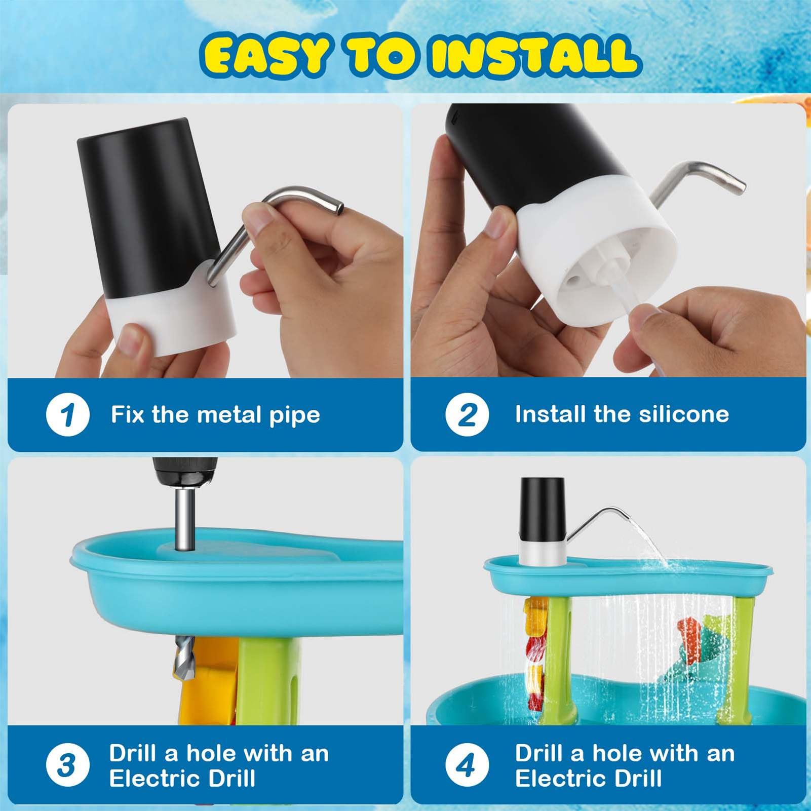 Bomba de Agua Inalámbrica Reca - Kids Outdoor Picnic Table reseña y precio