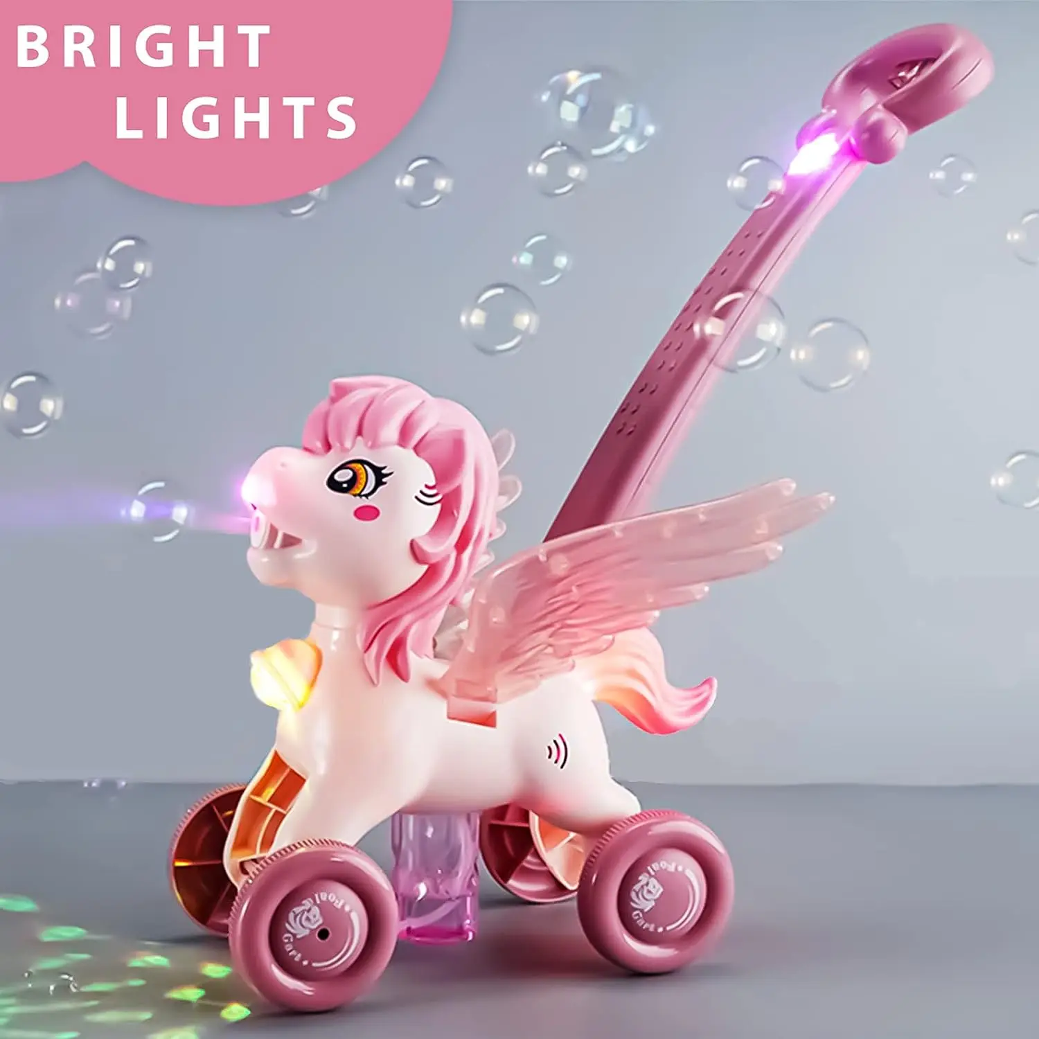Máquina de burbujas de poni pa - Kids Outdoor Lawn Mower reseña y precio