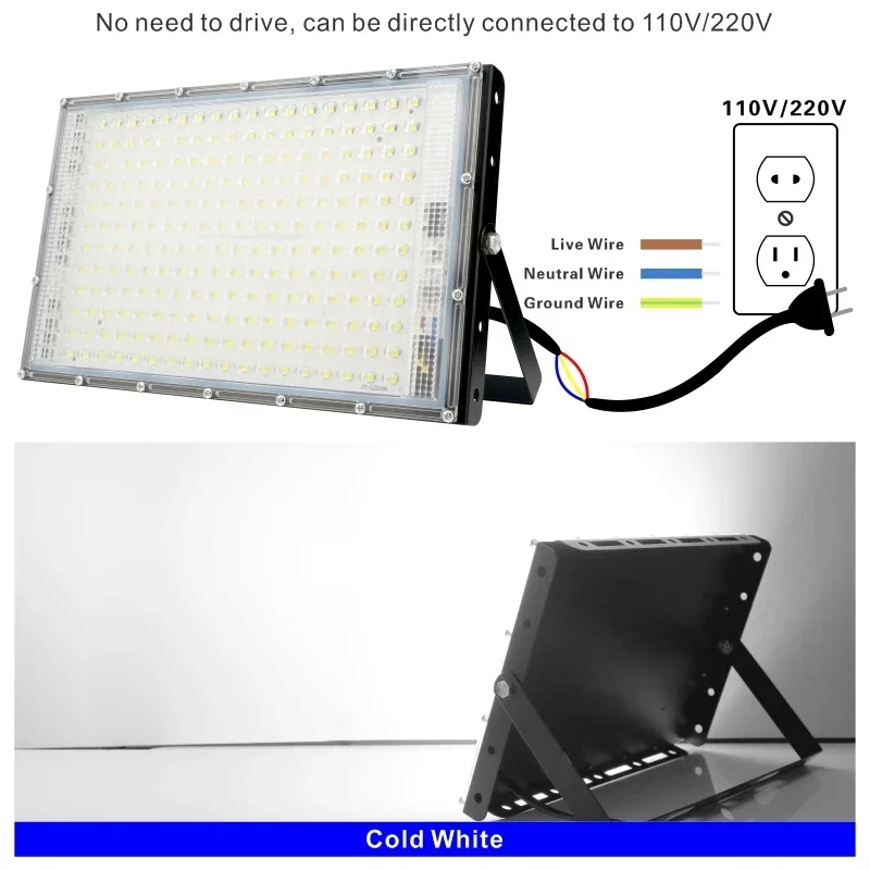Luz de inundación Led de 110V  - Balance Beam Outdoor reseña y precio