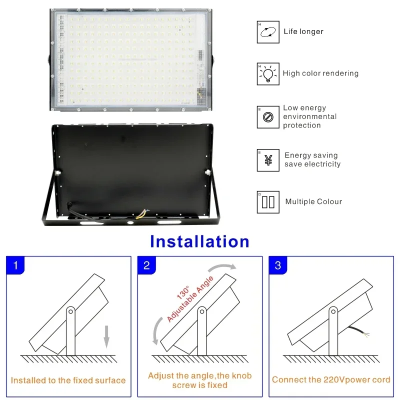 Luz de inundación Led de 110V  - Balance Beam Outdoor reseña y precio