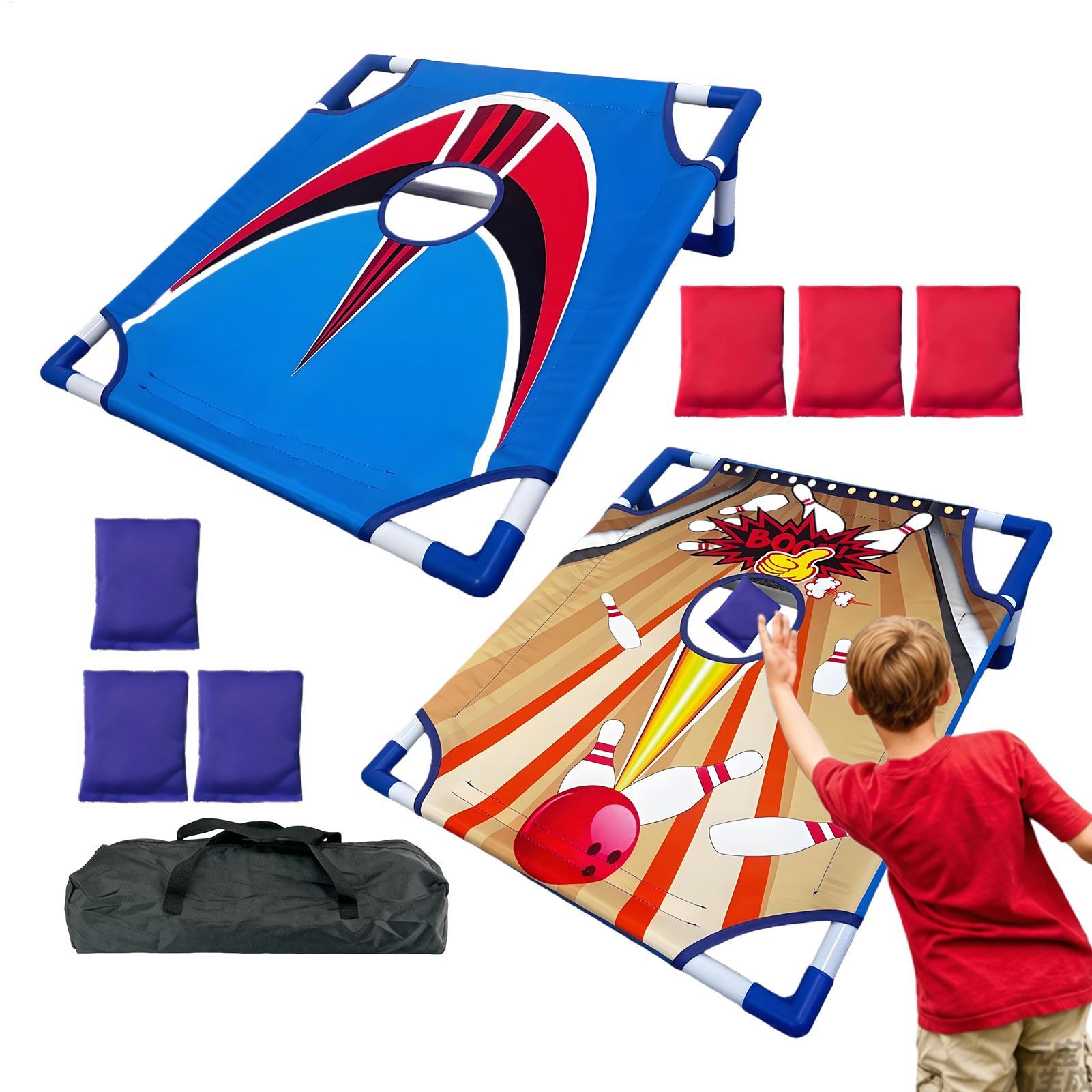 Juego de lanzamiento de bolsas - Kids Outdoor Bean Bag reseña y precio