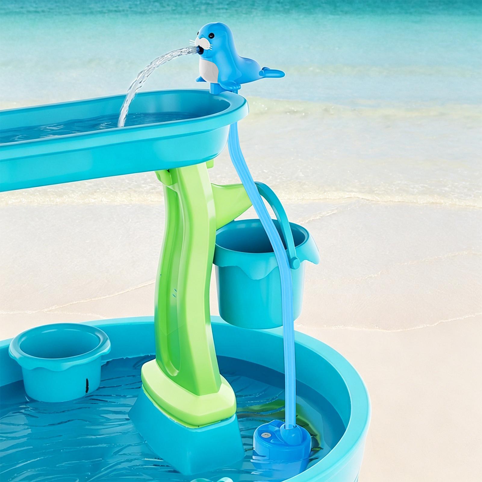 Bomba de agua recargable para  - Kids Outdoor Picnic Table reseña y precio
