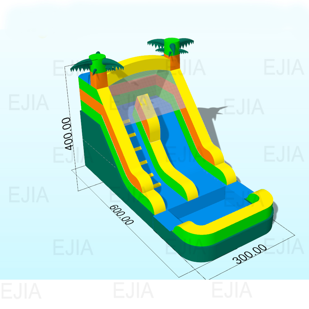 Toboganes inflables para patio - Kids Outdoor Slide reseña y precio