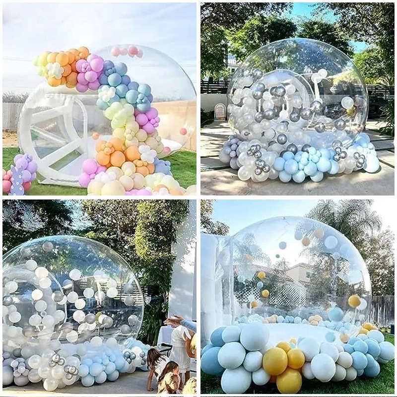 ​ Casa de burbujas inflable pa - Kids Outdoor Playhouse reseña y precio