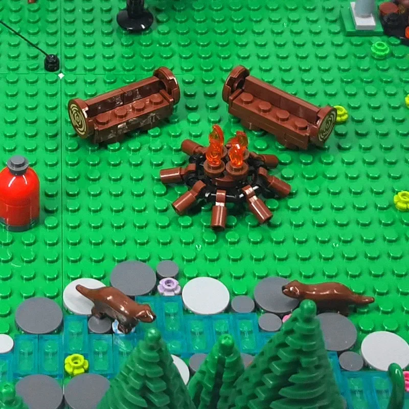 MOC-tienda de campaña y Picnic - Kids Outdoor Picnic Table reseña y precio