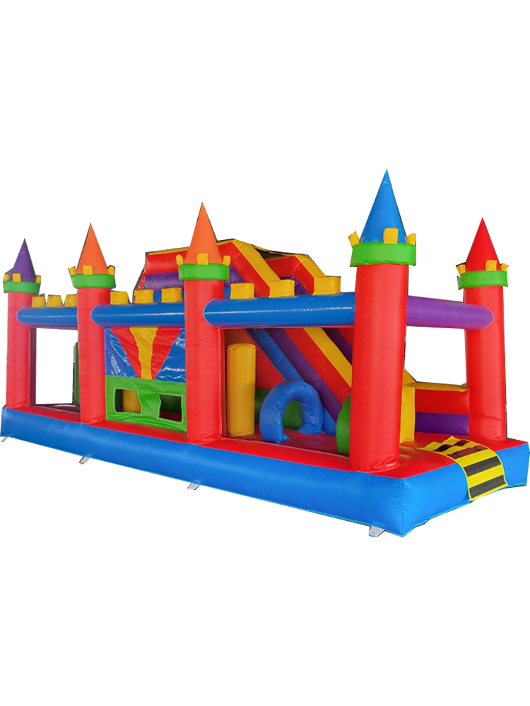 Castillo Inflable Comercial co - Kids Outdoor Tunnel reseña y precio