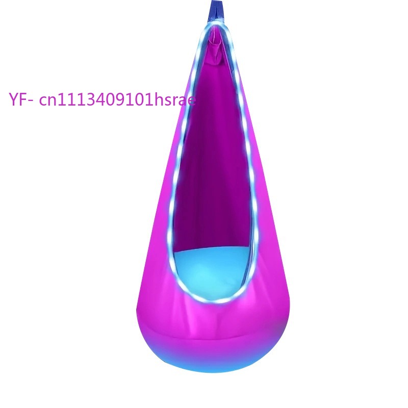 Hamaca Inflable LED Brillante, - Kids Outdoor Swing Chair reseña y precio