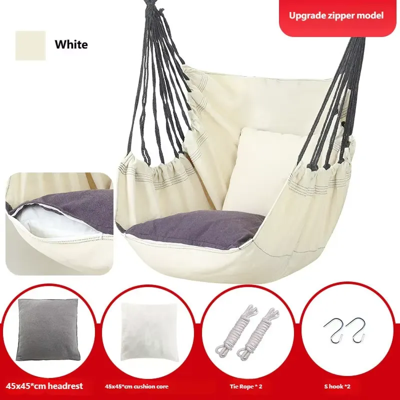 Hamaca de Lona con Almohada, S - Kids Outdoor Swing Chair reseña y precio