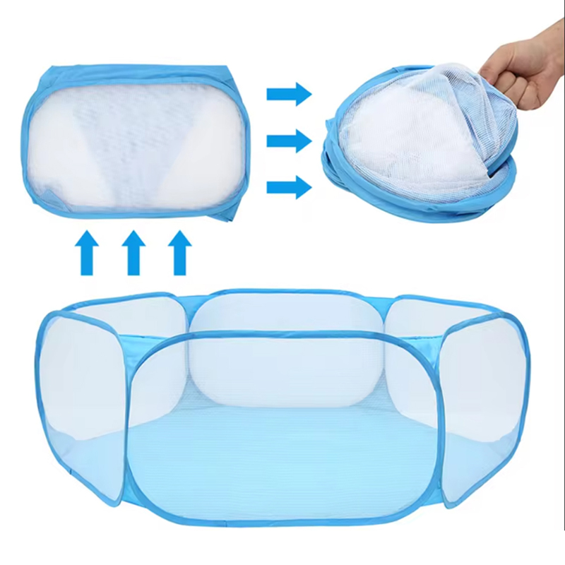 Piscina de bolas plegable y po - Kids Outdoor Playhouse reseña y precio