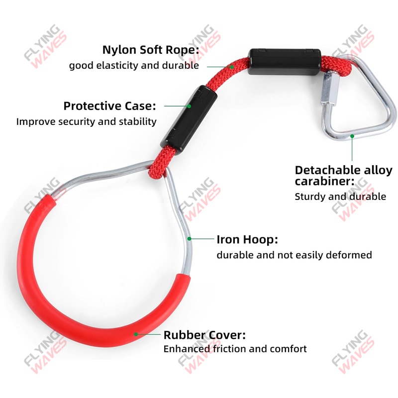 Anillo de gimnasio colgante pa - Kids Outdoor Obstacle Course reseña y precio