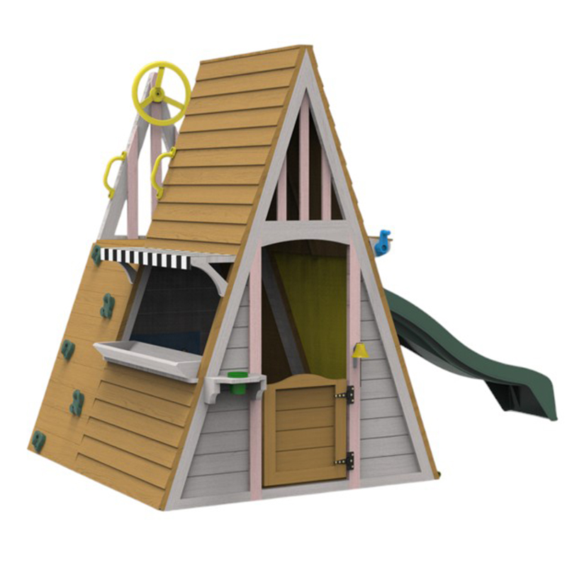 Equipo de Juegos Infantiles pa - Kids Outdoor Wooden Climbing Frame reseña y precio